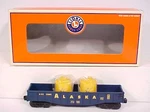 Lionel 6-26019 Gauge Alaska Railroad Gondola W/canisters #13801 Ln/box. Fixed Price $24.99.