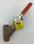 United Brass Works 1/4" Wye Globe Valve W/strainer 200BV Free Shipping. Fixed Price $51.08.