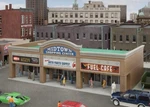 Walthers Cornerstone (ho) 933-4116 Modern Shopping Center Ii Kit Nib. Fixed Price $39.95.