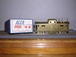 Brass Alco Models #X-103 Pennsylvania N-8 Caboose W/antenna Unpainted H.o. 1/87. Fixed Price $139.99.