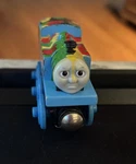 Thomas & Friends Wooden Railway Paint Splattered 2012 Y4102. Fixed Price $14.99.