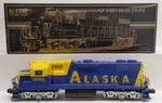 K-line K2402-2001 Gauge Alaska Railroad GP38-2 Diesel Locomotive #2001 Ex/box. Fixed Price $274.99.