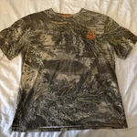 Horizon Men's Camo T-shirt Size Large Woodland Hunting Camp Real Tree MAX-1 Xt. Fixed Price $7.99.