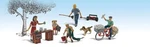 Woodland Scenics 1938 Summertime Jobs - Accent Detail Package 1/87 Ho Mib. Fixed Price $32.00.
