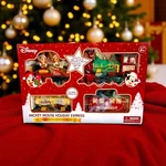 Nib Disney Mickey Mouse Holiday Express 36 Piece Collectors Edition Train Ser. Fixed Price $75.00.