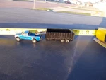 1/64 Ertl Ford Dually Pickup Gooseneck Farm Toy Trailer. Fixed Price $29.50.