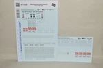 Ho Microscale Decals 87-1328 Milwaukee Road Rr Steel Cabooses 1950-1980. Fixed Price $9.00.