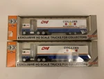 Ho Con Cor Route 66 Tractor + Moving Van Trailer Collins 0004-001021. Fixed Price $70.00.