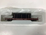 Bachmann #18908 Ho Scale Pennsylvania Railroad. Flat Car With Load Rd #469537. Fixed Price $24.95.
