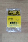 Hob-bits Woodland Scenics Hex Head 1/4" 2-56 H874 Brass Bolts Screws (5 Qty.). Fixed Price $6.99.