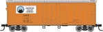 American Coloid (volcano Logo) 40' Plug Door Boxcar By Atlas Trainman-excellent. Fixed Price $21.99.