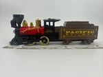 Toysmith 10" Classic Steam Engine Pull Back, Pacific Railway, 2012. Fixed Price $18.47.