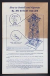 Lionel Rotary Beacon Original Instruction Sheet 394-30 2-52 Ryex-tt. Fixed Price $7.99.