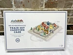 Pottery Barn Kids Neighborhood Train Set Wooden 24 Pc Carrying Case New Box. Fixed Price $77.77.