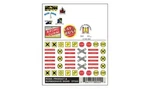 New Woodland DT555 Road Product Burma-shave Signs. Fixed Price $13.24.