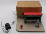 Lionel 128 Vintage Animated Newsstand/box. Fixed Price $64.99.