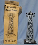Or Scale Marx 0446 Revolving Beacon Tower With Box-no Lamp. Fixed Price $6.95.