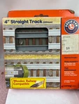 Lot Of 4 Learning Curve 92701 Lionel Great Railway Adventures Straight Track. Fixed Price $24.99.