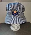 Lionel Youth Train Conductor Pinstripe Hat/cap Strapback Hook & Loop Adjustable. Fixed Price $12.95.