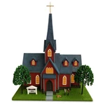 Menards O Scale Trinity Church. Fixed Price $145.00.