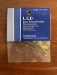 Miniatronics 12-133-03 Leds 3MM Blinker/flasher Yellow (3 Pcs), New. Fixed Price $5.30.
