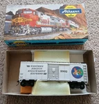 Vintage 1990S Atheann Ho Scale Train Box Car Western Region Endorsement Express. Fixed Price $23.88.