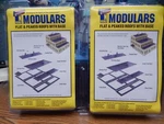 2) Walthers 933-3280 Flat & Peaked Roofs W/base Set New In Sealed Box Gauge. Fixed Price $22.00.