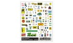 Woodland Scenics Product Logos Dry Transfer Signs DT570. Fixed Price $10.98.