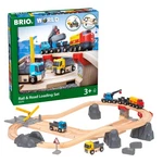 Brio World Rail & Road Loading Set 32-PIECE Fsc-certified Wood Train .... Fixed Price $134.25.
