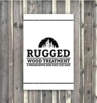 Rugged Wood Treatment Stain Rustic Gray Weathered Siding Barn Fence Eco 5 Gl Mix. Fixed Price $39.95.