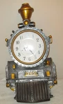 Toscano Casey Jones Steam Locomotive Br Train Sculptural Quartz Wall Clock. Fixed Price $76.48.