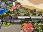 Marklin Mini-club 8891 Z Scale 4-6-2 Steam Locomotive Trainset, Ln/box. Fixed Price $257.00.