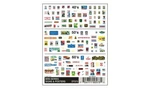 New Woodland Scenics DT573 Mini-series Signs Posters Decal / Stickers. Fixed Price $15.49.