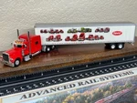 Peterbilt Trucks Semi Tractor & Van Trailer Ho Scale - "detailed New. Fixed Price $76.95.