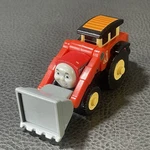 Thomas Wooden Railway Fisher Price Jack Bulldozer Very Good Condition. Fixed Price $9.00.