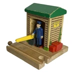 Thomas Wooden Railway Conductor Shed 2001 Traction Track Train Tank Engine. Fixed Price $9.99.