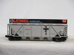 Lionel 6-16407 Boston & Maine Four-bay Covered Hopper Gauge (B2). Fixed Price $35.99.