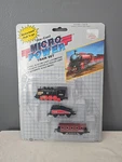 Vintage 1989 Soma Die Cast Micro Power Motorized Pull Go Train Set - Sealed. Fixed Price $14.96.
