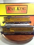 Mth Gauge Rail King Up AS-616 Diesel Engine & Dummy 30-2380-1 Proto W/boxes. Fixed Price $370.00.