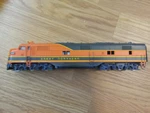 Model 909 E7 Undec Powered Great Northern Locomotive 506 - Ho Scale. Fixed Price $70.00.