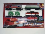 Parts Only Iron Diesel Train Set Union Pacific Engine 8' Turns Doesn Move. Fixed Price $9.99.