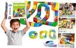 Electric Train Set For Kids - 81PCS Build 3D Racing Track With. Fixed Price $59.14.