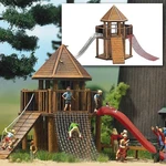 Play Castle Oo/ho Gauge Building Kit Busch 1487. Fixed Price $28.55.