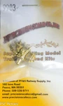 Precision #9903 (large Scale) Valve, Westinghouse Ab Distributing (brass). Fixed Price $12.30.
