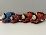 Wind Up Lot - Thomas & Friends 2000 Tomy 4 Pieces Classic Train Rare Vtg. Fixed Price $19.99.