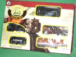 Small Battery Operated Ankyo Train Set - Locomotive & 3 Cars Tested, Working. Fixed Price $13.50.