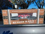 Mth Railking 33-7601 New York Central Flatcar Road Legends 1957 Red Corvette. Fixed Price $24.95.