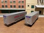 Athearn Ho 5173 Union Pacific 40' Trailers #UPZ20579 2-PACK In. Fixed Price $15.00.