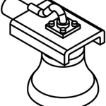 Athearn Bell, Hood Side Mount (3). Fixed Price $19.95.