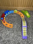 Railroad Train And Car Set, Kid Connections, 10 Pieces. Fixed Price $6.99.